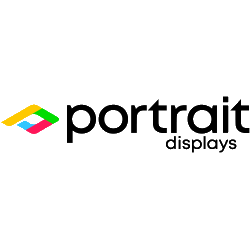 Portrait Displays Color Logo